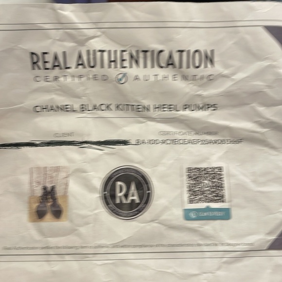 💯 CHANEL Black Velour & Leather Ankle Strap Kitten Heels 👠 Size 36 - Picture 16 of 16